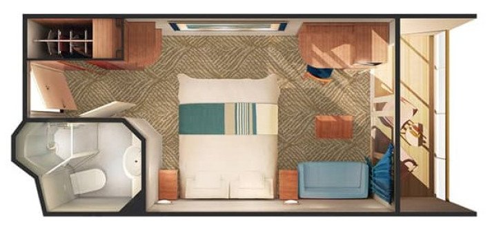  Ultra Spacious Ocean View floor Plan