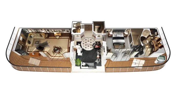 Owner's Suite floor Plan