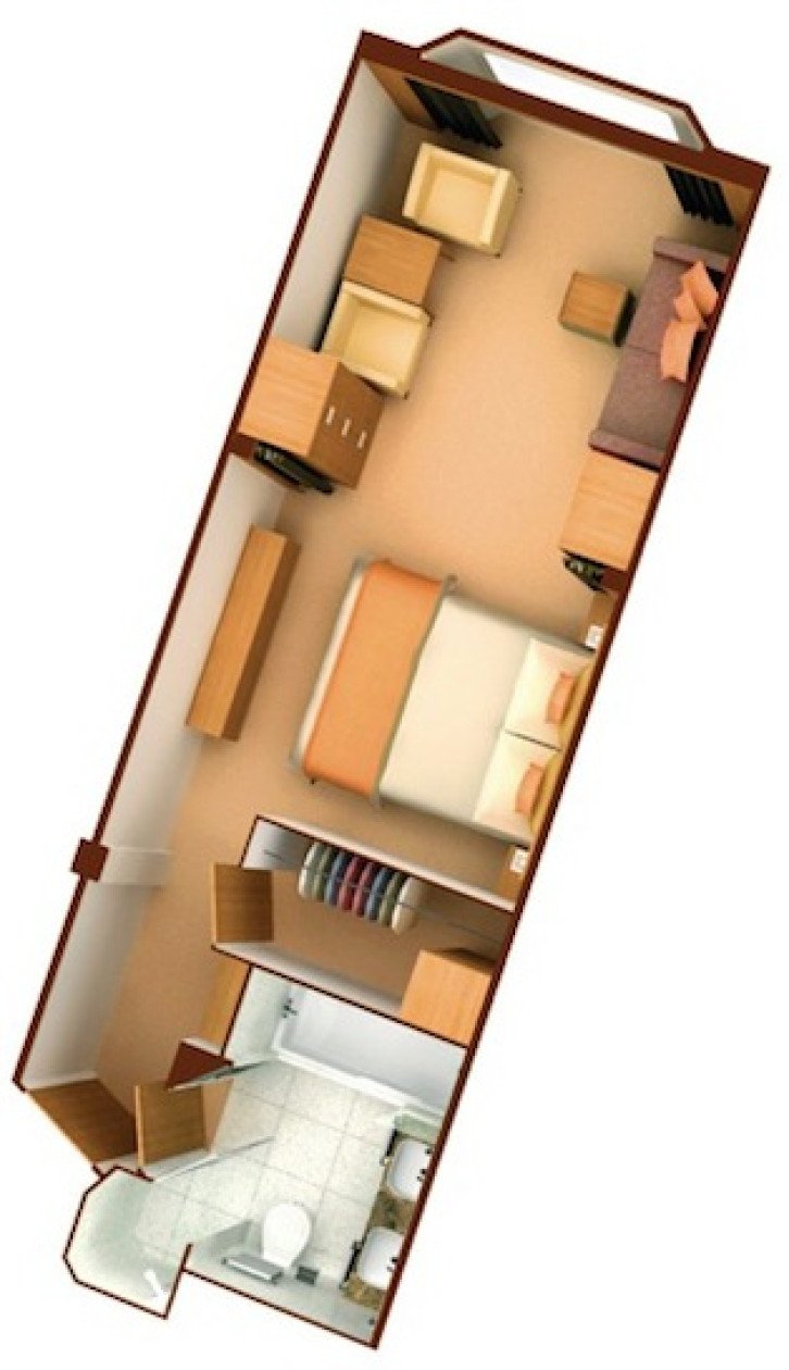 Ocean View Suite floor Plan