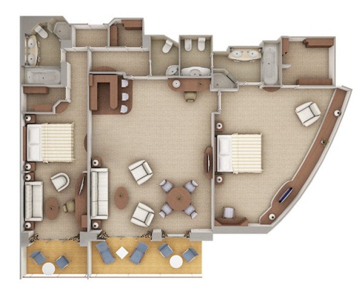 Royal Suite floor Plan