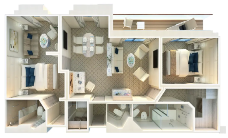 Owner's Suite floor Plan