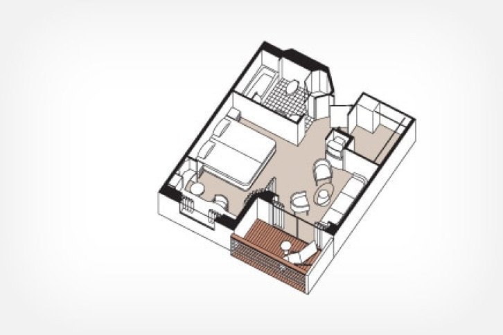 Penthouse Suite floor Plan