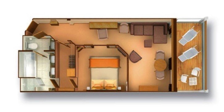 Penthouse Suite floor Plan