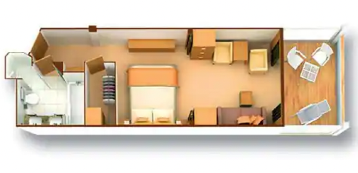 Veranda Suite floor Plan