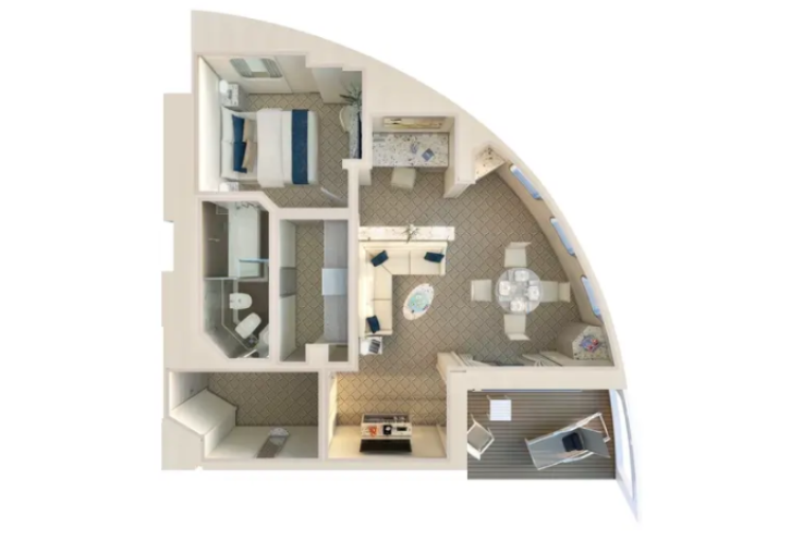 Silver Suite floor Plan