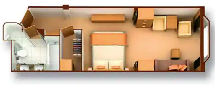 Ocean View Suite floor Plan