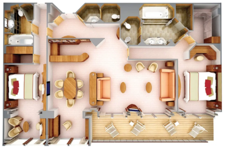 Owner's Suite floor Plan
