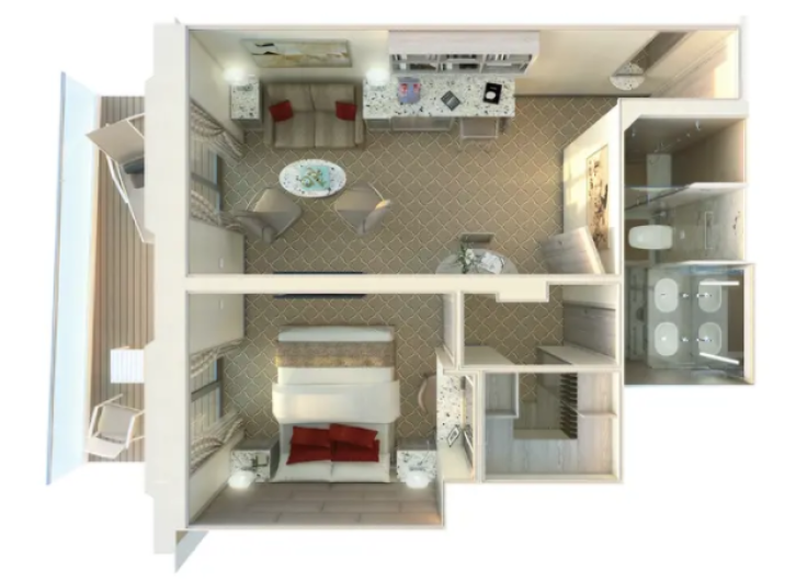 Medallion Suite floor Plan