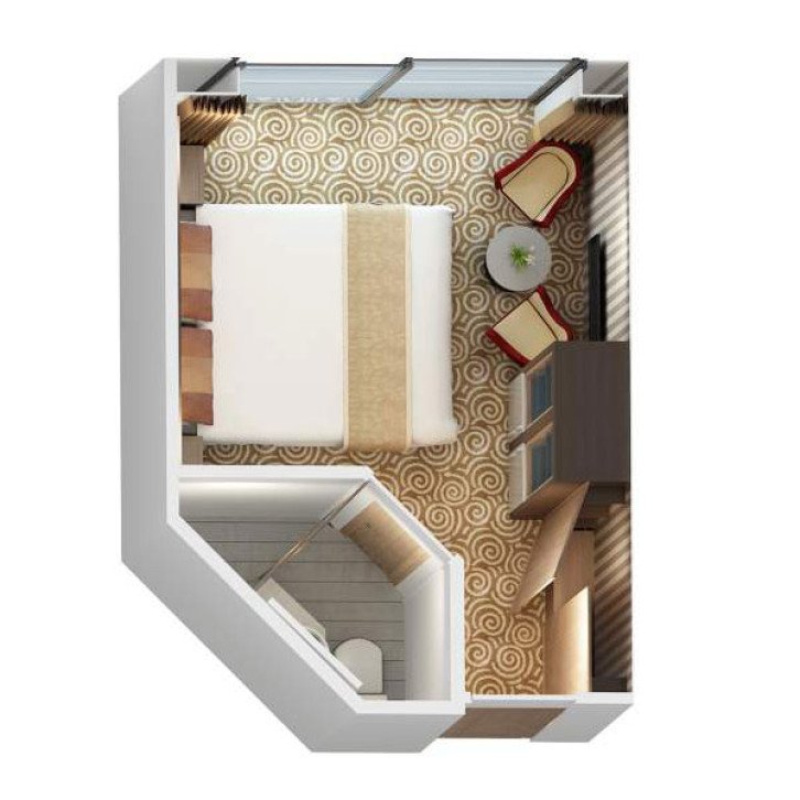 Sunset Junior Suite floor Plan