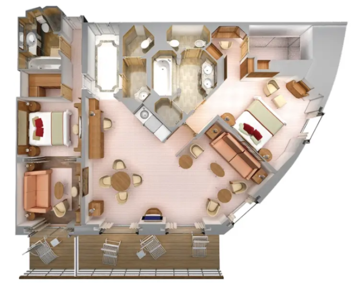 Royal Suite floor Plan