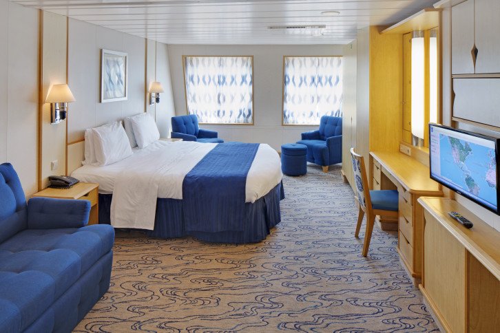 Ultra Spacious Ocean View cabin on Voyager of the Seas