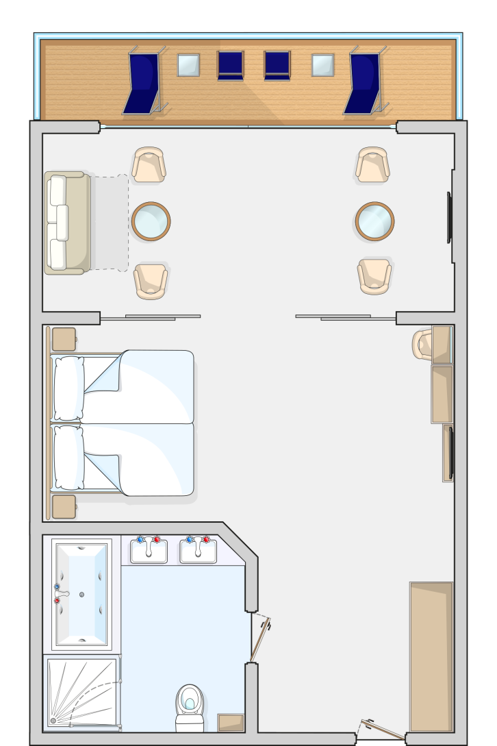 Executive Suite floor Plan