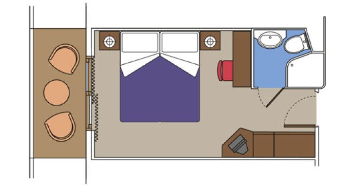 Deluxe Suite Aurea floor Plan