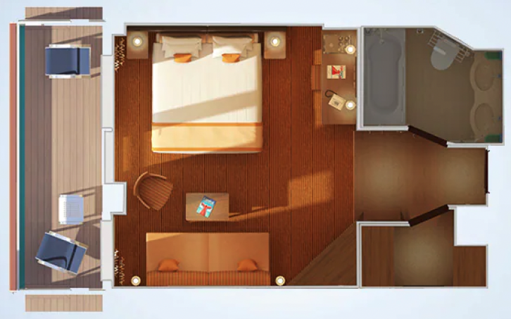 Ocean Suite floor Plan