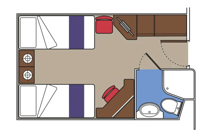 Deluxe Balcony floor Plan