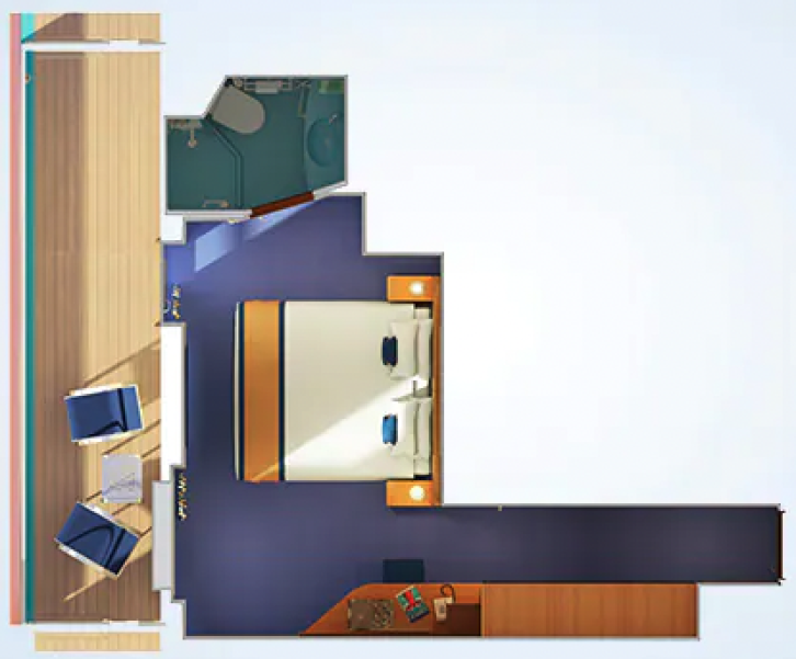 Premium Balcony floor Plan