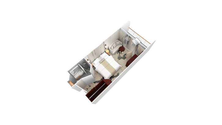 Deluxe Ocean View  floor Plan