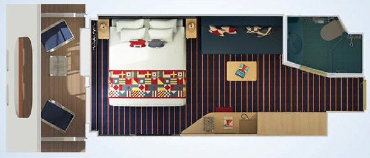 Family Harbor Cove Balcony floor Plan