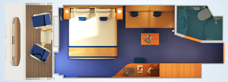 Cove Balcony floor Plan