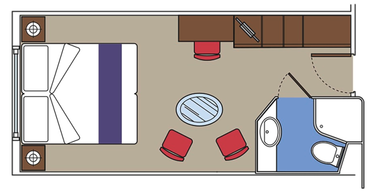 Deluxe Ocean View floor Plan