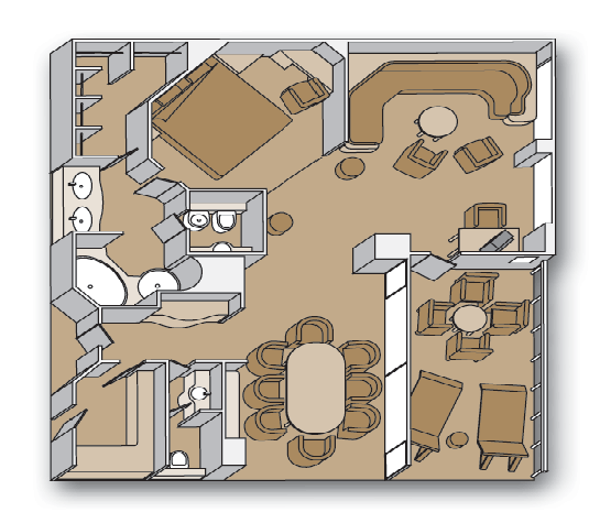 Pinnacle Suite floor Plan