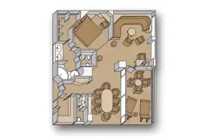 Pinnacle Suite floor Plan