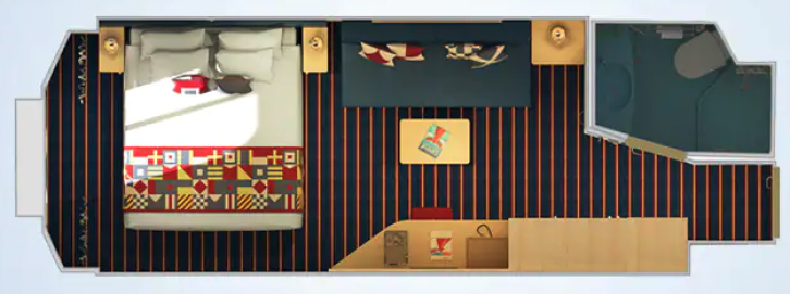 Family Harbor Ocean View (Obstructed View) floor Plan