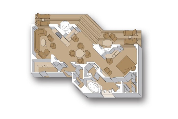 Pinnacle Suite floor Plan