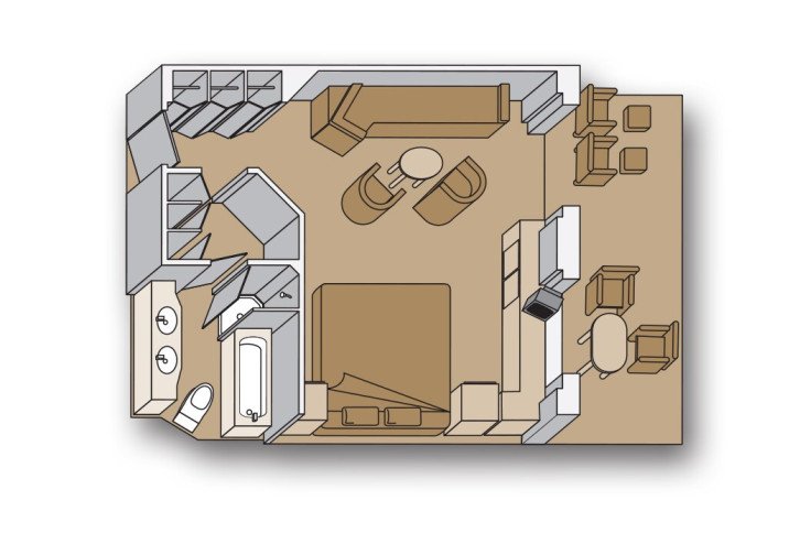 Neptune Suite floor Plan