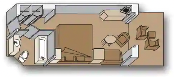 Spa Verandah floor Plan