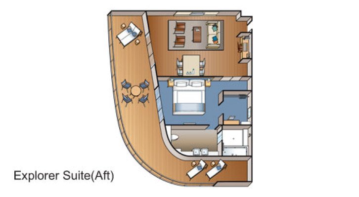 Explorer Suite floor Plan