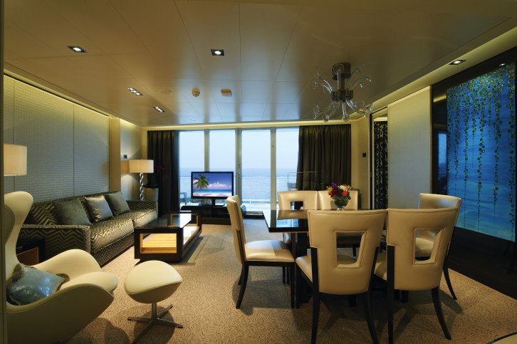 The Haven Deluxe Owner's Suite with Large Balcony on Norwegian Getaway