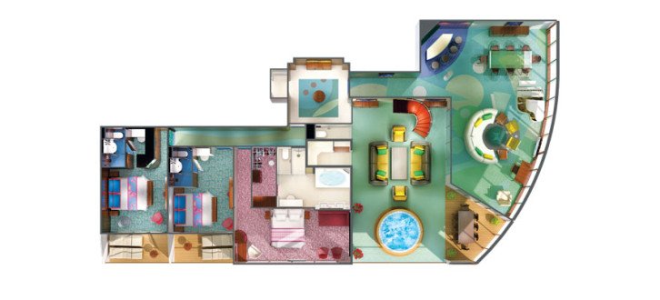The Haven 3-Bedroom Garden Villa floor Plan