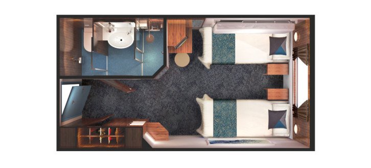 Oceanview with Picture Window floor Plan