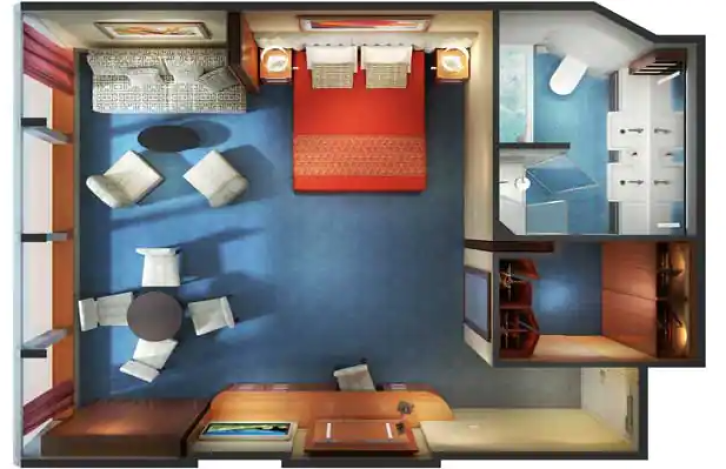 Family Suite floor Plan