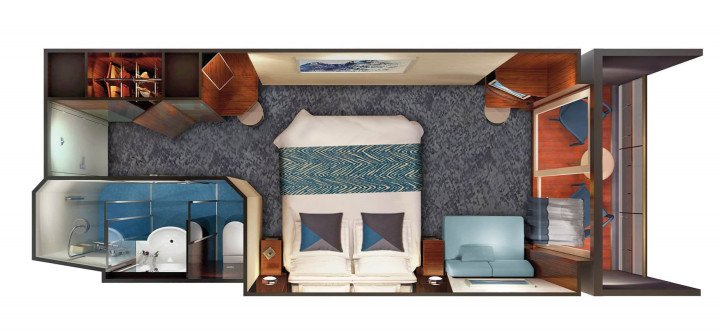 Solo Balcony floor Plan