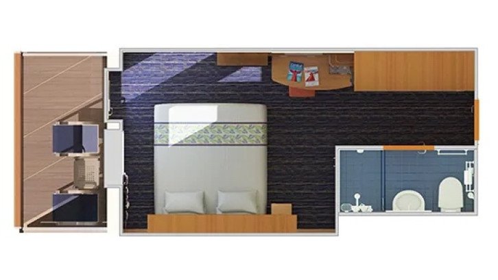 Balcony floor Plan