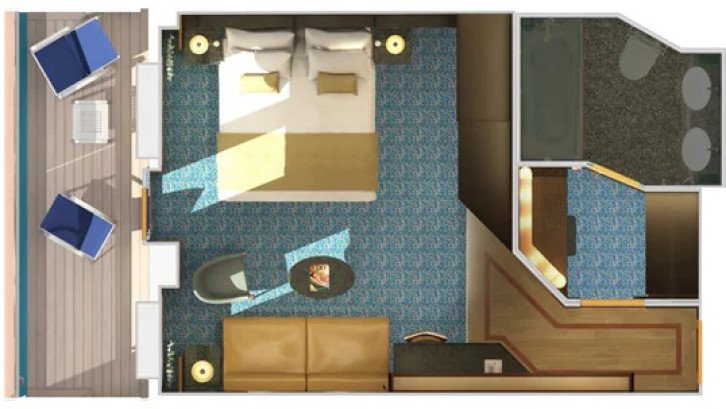 Ocean Suite floor Plan
