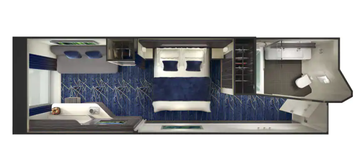 Oceanview with Picture Window floor Plan