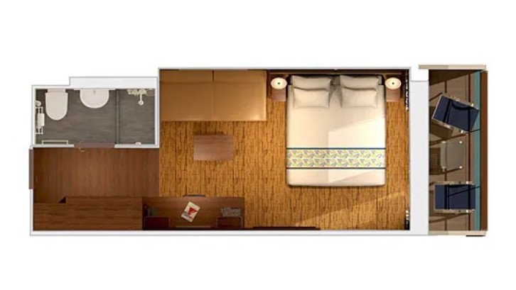 Junior Suite floor Plan