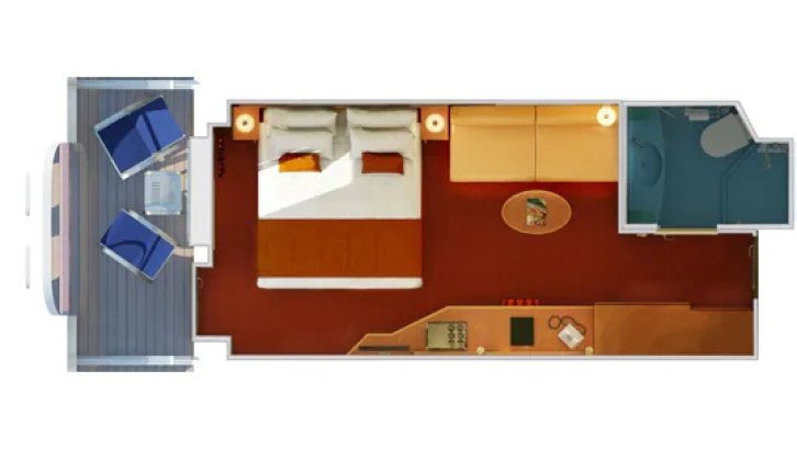 Cove Balcony floor Plan