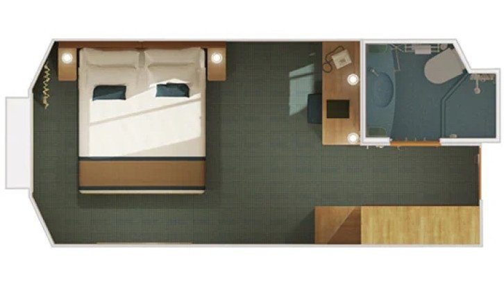 Interior with Picture Window (Walkway View) floor Plan