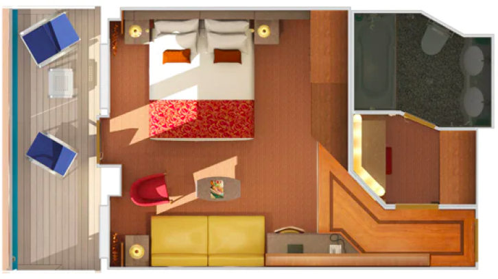Ocean Suite floor Plan