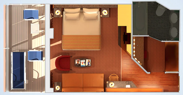 Ocean Suite floor Plan