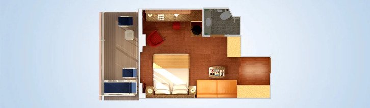 Premium Balcony floor Plan