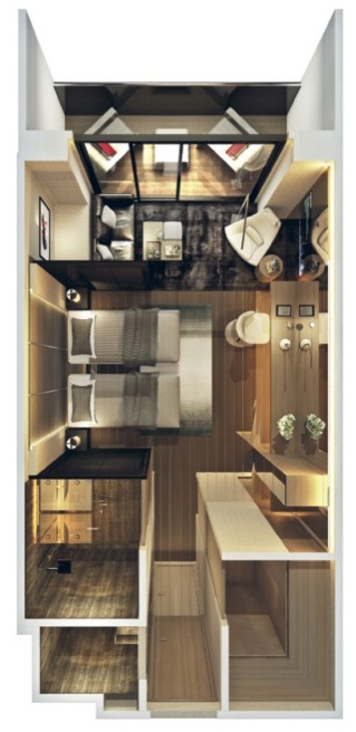 Grand Deluxe Verandah Suite floor Plan