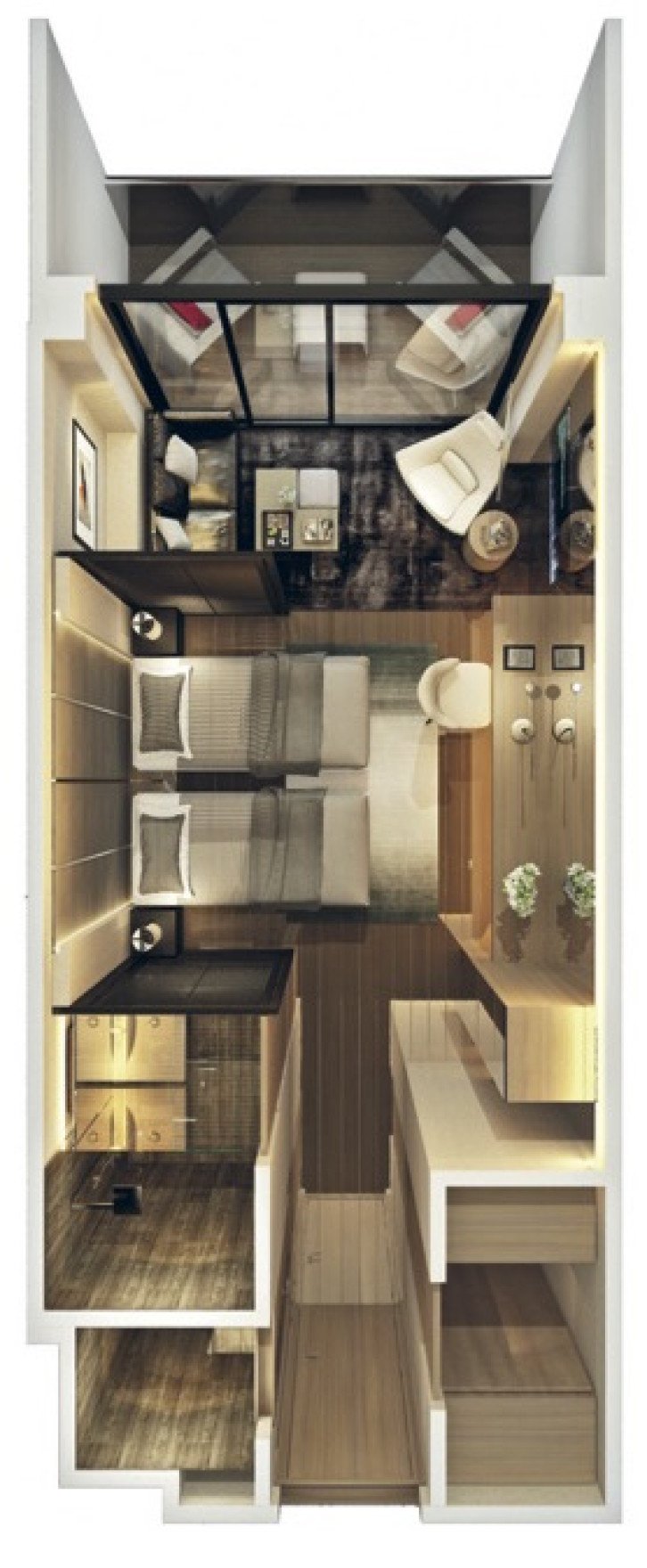 Verandah and Deluxe Verandah Suite floor Plan