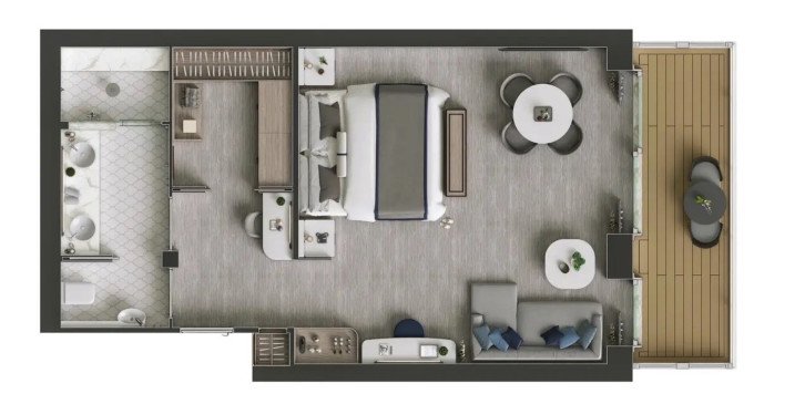 Silver Suite floor Plan