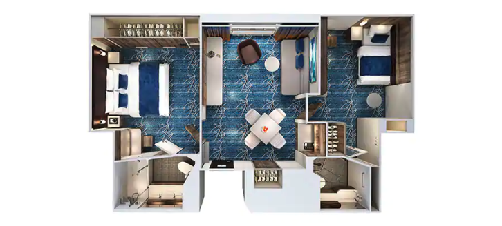 Family Suite floor Plan