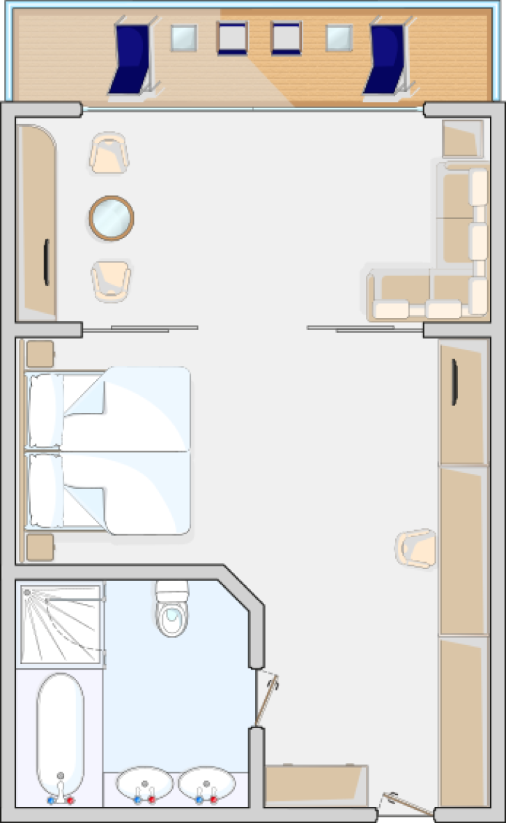 Executive Suite floor Plan